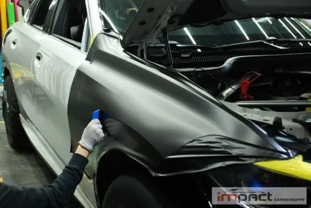 성남/광교/수원 랩핑 BMW X6 화이트에서 사틴블랙으로 드레스업! / 수원시 권선구 고색동