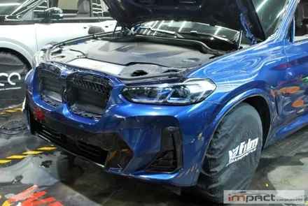 수원 랩핑 BMW iX3 유광 PPF 제거부터 재시공까지 임팩트에서 ~! / 수원시 권선구 고색동