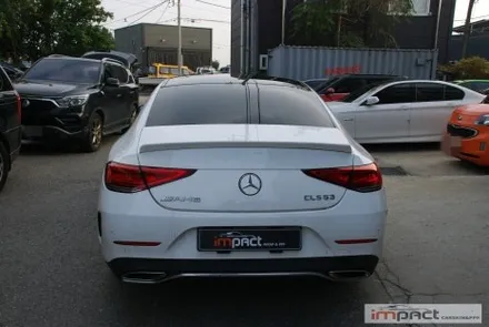 수원 루프스킨 벤츠 CLS53 블랙 루프스킨 랩핑 재시공 완료 / 수원시 권선구 고색동