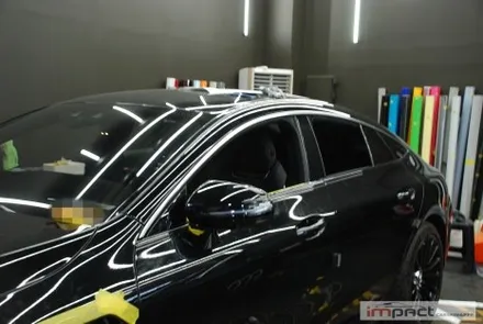 수원 랩핑 벤츠 AMG GT43 올블랙만의 강렬한 분위기로 존재감UP! / 수원시 권선구 고색동