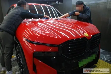 광교 수원 PPF BMW XM 토렌토 레드&블랙 생활기스로부터 완벽 보호! / 수원시 권선구 고색동