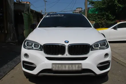 [수원/랩핑] BMW X6 에이버리 화이트유광 전체랩핑 / 수원, 광교, 화성, 동탄