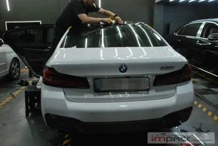 수원 PPF BMW5시리즈 블랙PPF 루프스킨 시공 / 수원시 권선구 고색동