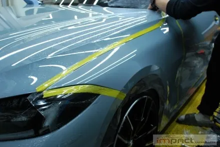 분당 수원 광교PPF 신형 BMW M440i 컨버터블 전체ppf 고퀄리티 시공은 임팩트! / 수원시 권선구 고색동