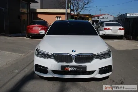 수원 루프스킨 잘하는곳 ! BMW 520d  필름 제거 및 랩핑 재시공 / 수원시 권선구 고색동