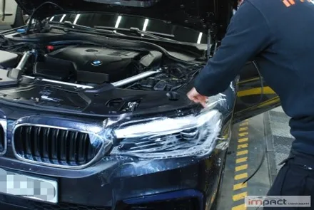 수원 랩핑 PPF BMW 530i 생활보호 PPF 재시공으로 갈라짐 해결 ! / 수원시 권선구 고색동
