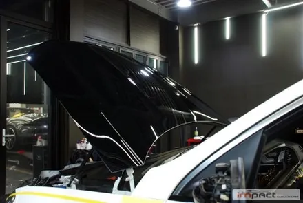 화성 수원 랩핑 벤츠 GLE 53 AMG의 변신 ! 고광택 블랙 듀오톤&전체 크롬죽이기 / 수원시 권선구 고색동