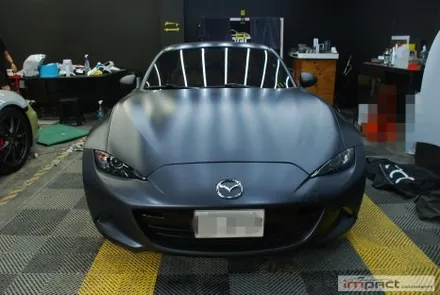 수원 PPF 마쯔다 MX-5 무광 PPF로 매트한 감성과 도장 보호효과~! / 수원시 권선구 고색동