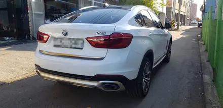 [수원/랩핑] BMW X6 화이트유광 전체랩핑 / 수원시 권선구 고색동