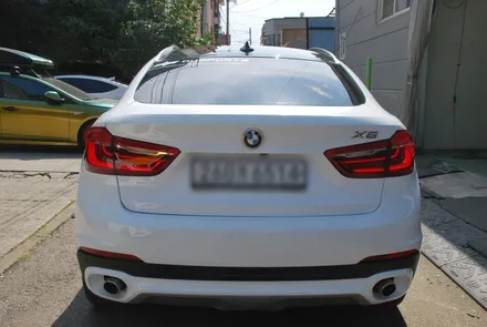 [수원/랩핑] BMW X6 에이버리 화이트유광 전체랩핑 / 수원, 광교, 화성, 동탄