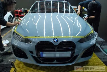 분당 수원 광교PPF 신형 BMW M440i 컨버터블 전체ppf 고퀄리티 시공은 임팩트! / 수원시 권선구 고색동