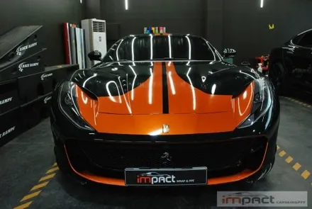 강남/성남/수원랩핑 슈퍼카전문 임팩트 페라리812GTS 포인트데칼,PPF재시공 / 수원시 권선구 고색동