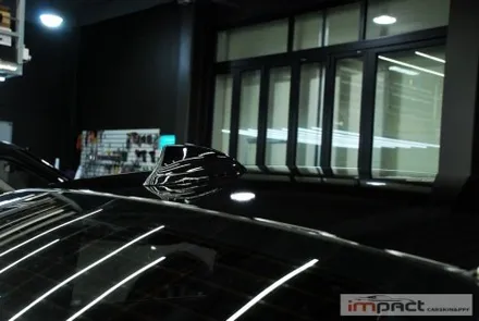 화성 수원 루프스킨 BMW5시리즈 530i 블랙유광 랩핑 재시공 / 수원시 권선구 고색동