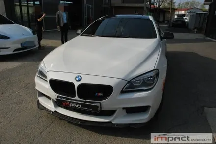 수원 랩핑 BMW6시리즈 고광택 블랙유광 루프스킨 잘하는곳 ! / 수원시 권선구 고색동