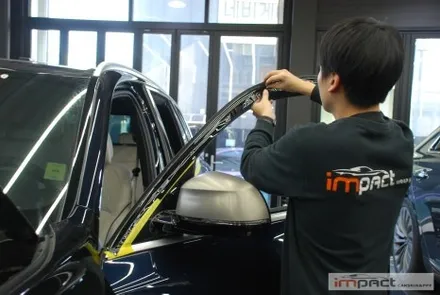 화성 수원 랩핑 BMW X5 전체 크롬죽이기&부분랩핑 및 생활보호PPF / 수원시 권선구 고색동