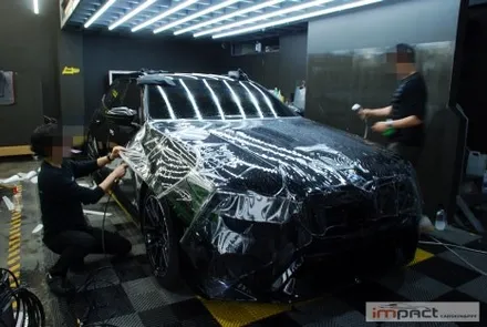 용인 수원 PPF BMW M5 투어링 국내1호차! 블랙바디 전체PPF 풀시공! / 수원시 권선구 고색동
