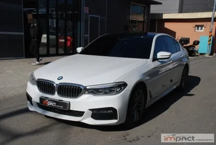 수원 루프스킨 잘하는곳 ! BMW 520d  필름 제거 및 랩핑 재시공 / 수원시 권선구 고색동