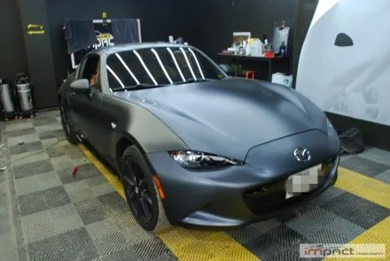 수원 PPF 마쯔다 MX-5 무광 PPF로 매트한 감성과 도장 보호효과~! / 수원시 권선구 고색동