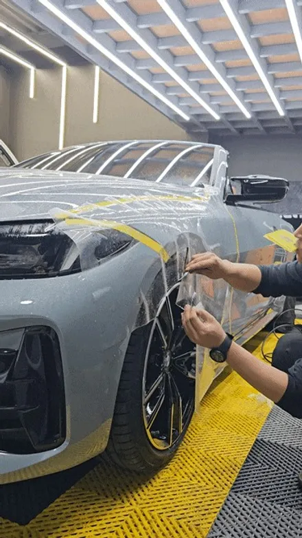 분당 수원 광교PPF 신형 BMW M440i 컨버터블 전체ppf 고퀄리티 시공은 임팩트! / 수원시 권선구 고색동