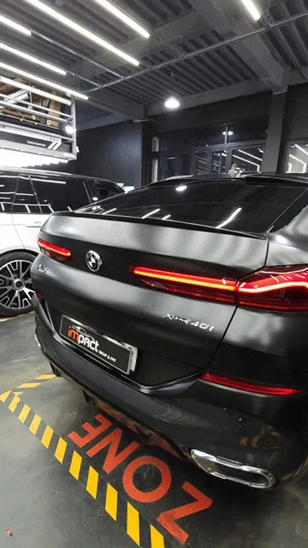 성남/광교/수원 랩핑 BMW X6 화이트에서 사틴블랙으로 드레스업! / 수원시 권선구 고색동