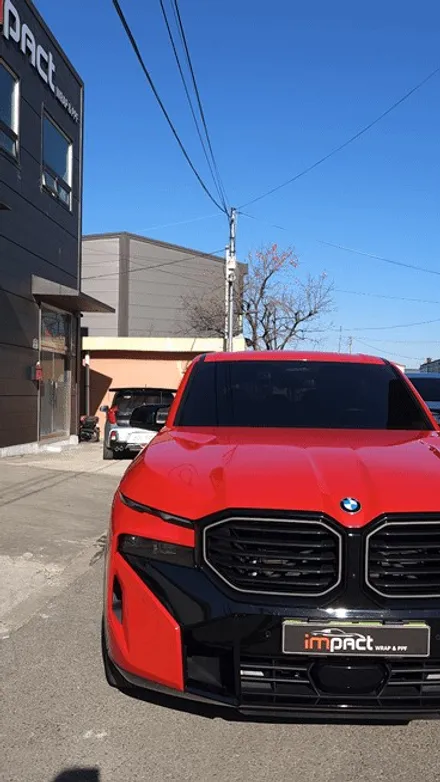 광교 수원 PPF BMW XM 토렌토 레드&블랙 생활기스로부터 완벽 보호! / 수원시 권선구 고색동