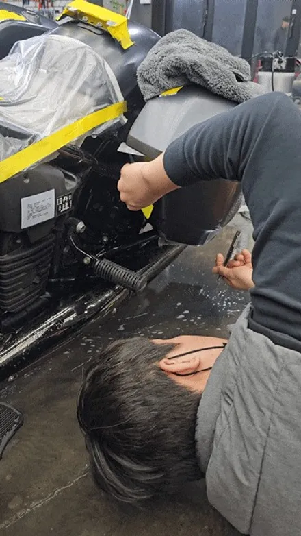 수원/분당 랩핑 PPF BMW R18 록테인 무광PPF 바이크도 전체 보호 필수! / 수원시 권선구 고색동