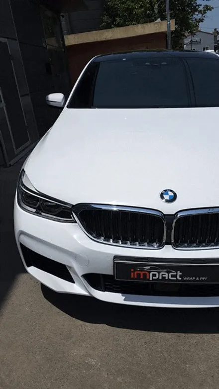 동탄 수원 랩핑 BMW6시리즈 6gt 화이트 전체 래핑 잘하는곳! / 수원시 권선구 고색동
