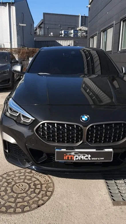 용인 성남 수원 랩핑 전문샵 BMW M235i 3M 메탈릭블랙 전체 래핑 / 수원시 권선구 고색동