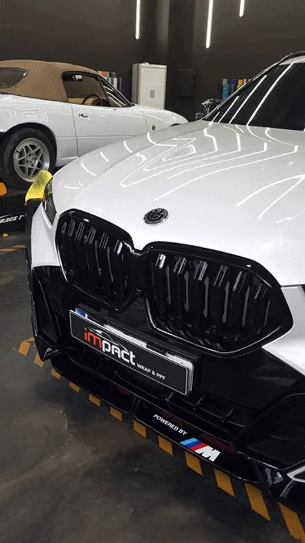 수원 고광택 랩핑 BMW X6 코치라인 데칼랩핑으로 포인트 주기 / 수원시 권선구 고색동
