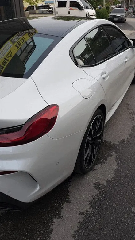 동탄 수원 PPF BMW8시리즈 사고부위 뒷범퍼 부분PPF 재시공 / 수원시 권선구 고색동