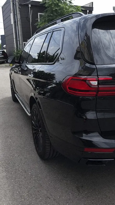 수원 랩핑 BMW X7 전체 크롬죽이기 후 올블랙 에디션 느낌 그대로! / 수원시 권선구 고색동
