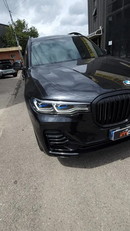 수원 랩핑 BMW X7 전체 크롬죽이기 후 올블랙 에디션 느낌 그대로! / 수원시 권선구 고색동