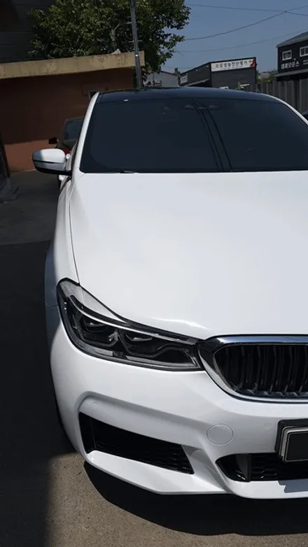 동탄 수원 랩핑 BMW6시리즈 6gt 화이트 전체 래핑 잘하는곳! / 수원시 권선구 고색동