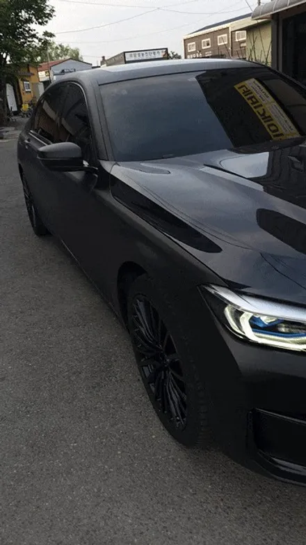 수원 랩핑샵 임팩트 BMW7시리즈 전체 크롬죽이기 래핑 잘하는곳! / 수원시 권선구 고색동