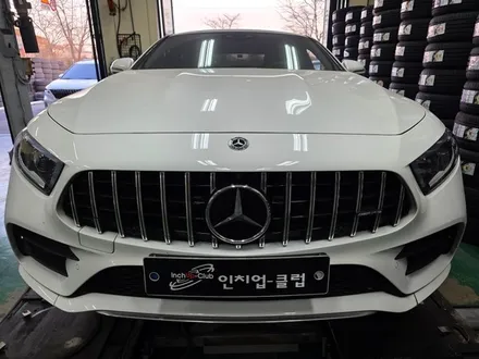 벤츠 CLS 마차 휠 크랙 바람빠짐, 중고 휠 교환으로 해결 / 부천시 소사구