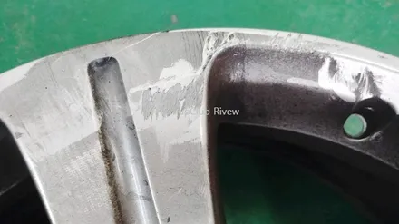 벤츠 E220 휠수리 & 휠복원 완벽하게 작업 완료했습니다. / 부천시 소사구