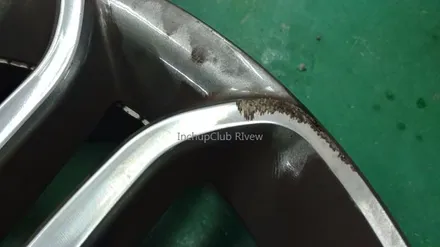 벤츠 E250 다이아컷팅 휠복원 작업 완료했습니다. / 부천시 소사구