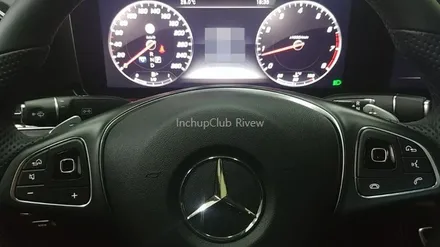 벤츠 E300 다이아컷팅 & 휠도색 18인치 순정휠 작업 완료 / 부천시 소사구