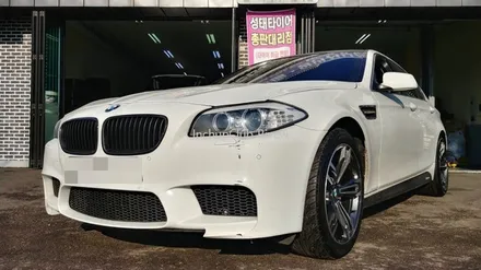 BMW M5 다이아컷팅 순정휠 휠수리 & 휠복원 작업 완료 / 부천시 소사구