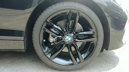 BMW 118D 신차 휠도색 & 휠튜닝 유광 블랙 색상 변경 작업 / 부천시 소사구