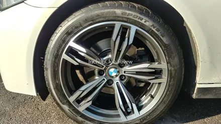 BMW M5 자동차 휠 긁힘 & 기스 & 복원 & 도색 작업 완료 / 부천시 소사구