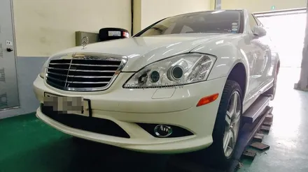 벤츠 S550 휠수리 및 다이아컷팅 복원 완료 / 부천시 소사구