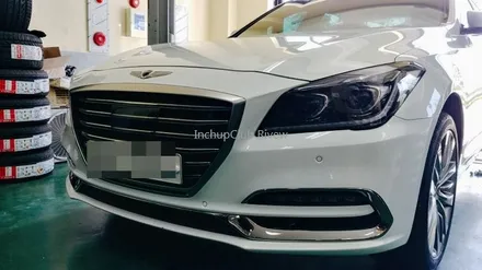 제네시스 G80 휠수리 및 타이어 교환 작업 후기 / 부천시 소사구