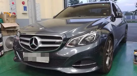 벤츠 E250 다이아컷팅 휠복원 작업 완료했습니다. / 부천시 소사구