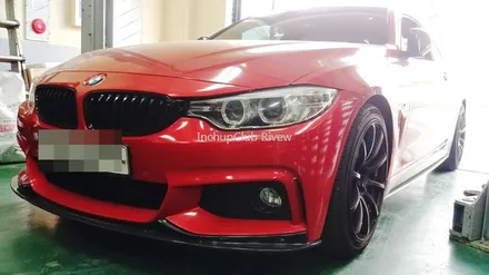 BMW 460 어드반 레이싱 휠수리 & 휠복원 작업 완료 / 부천시 소사구