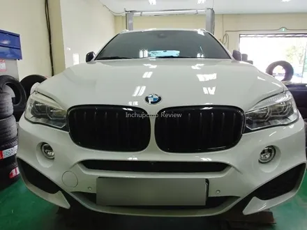 BMW X6 순정 휠 복원 & 휠 도색 & 다이아컷팅 투톤 작업 완료 / 부천시 소사구