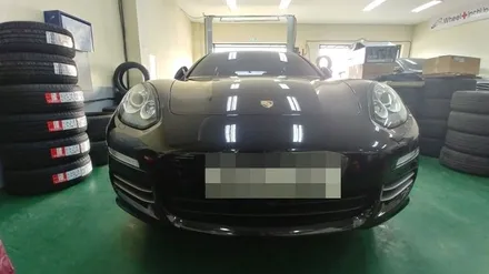 포르쉐 파나메라 4S 휠수리 & 휠복원 & 휠도색 작업 후기 / 부천시 소사구