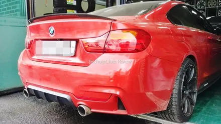 BMW 460 어드반 레이싱 휠수리 & 휠복원 작업 완료 / 부천시 소사구