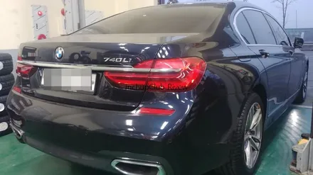 BMW 신형 740LI 휠수리 & 휠복원 작업 완료하였습니다. / 부천시 소사구