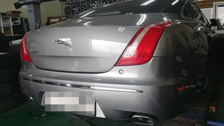 재규어 XJ 휠수리 & 휠복원 & 휠도색 무광 블랙 작업 완료 / 부천시 소사구